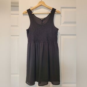 Black mini dress from Express